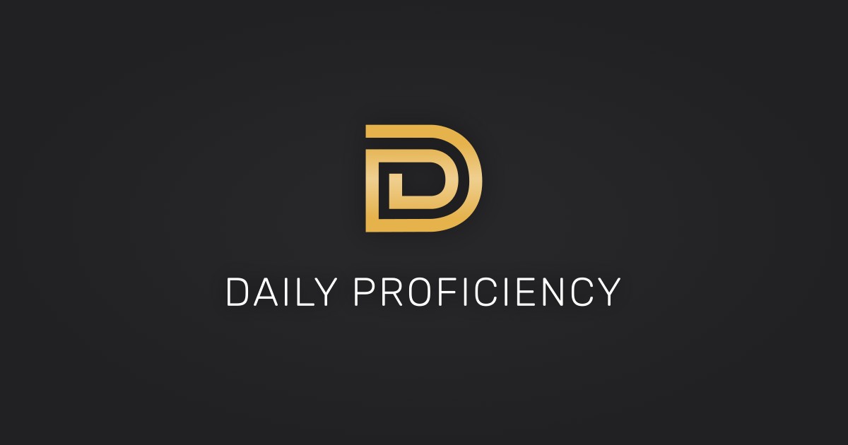 Daily Proficiency Social Share Image